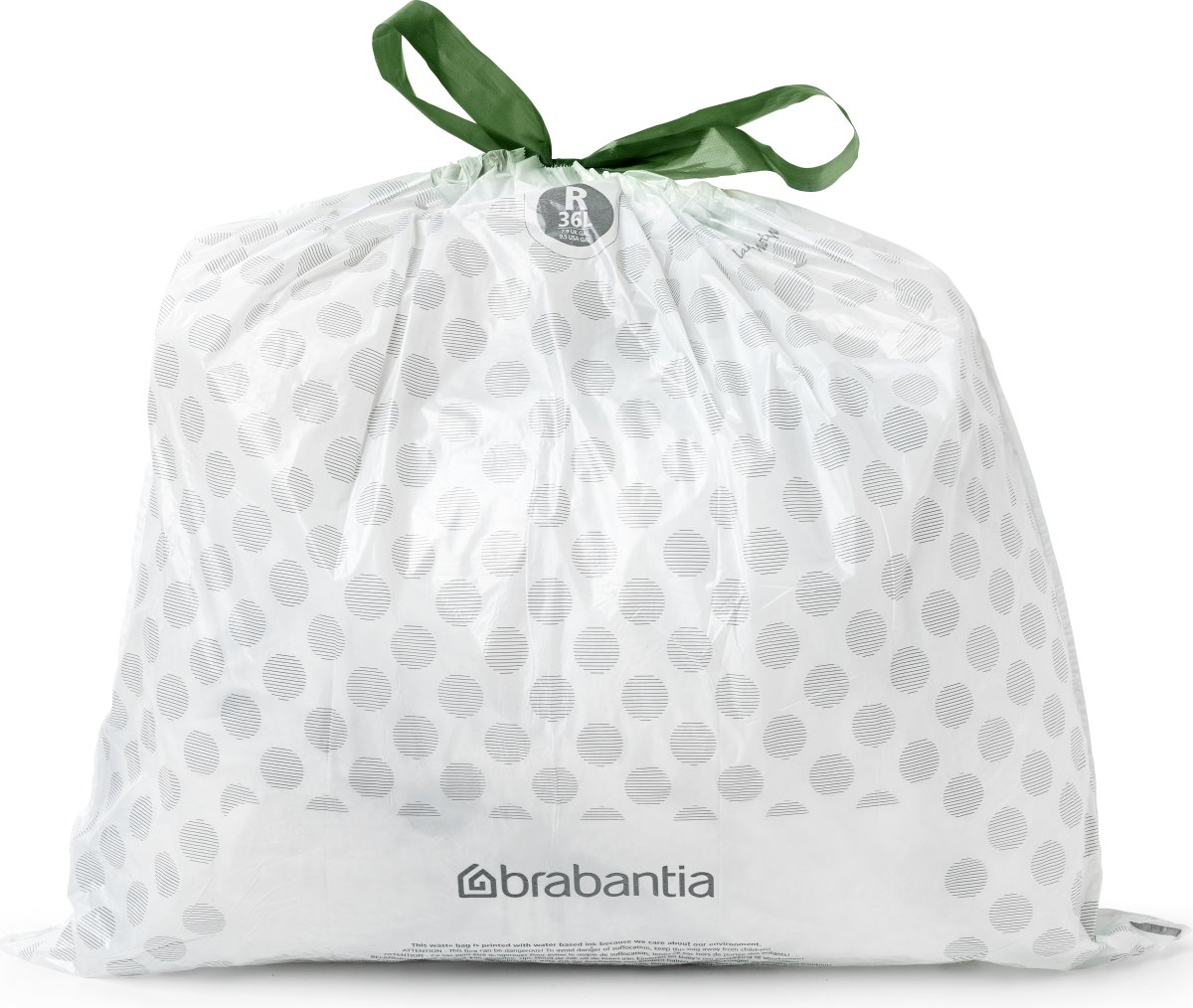 Brabantia Affaldspose R | 36 L | Hvid | 20 stk.