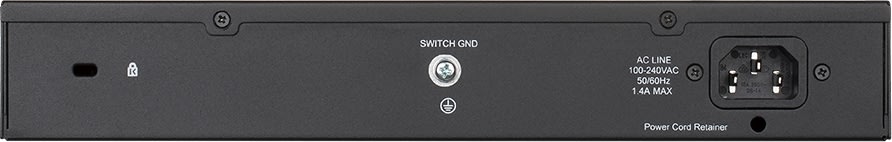 D-LINK Switch, 24-Port, PoE, Gigabit, Smart-Styret