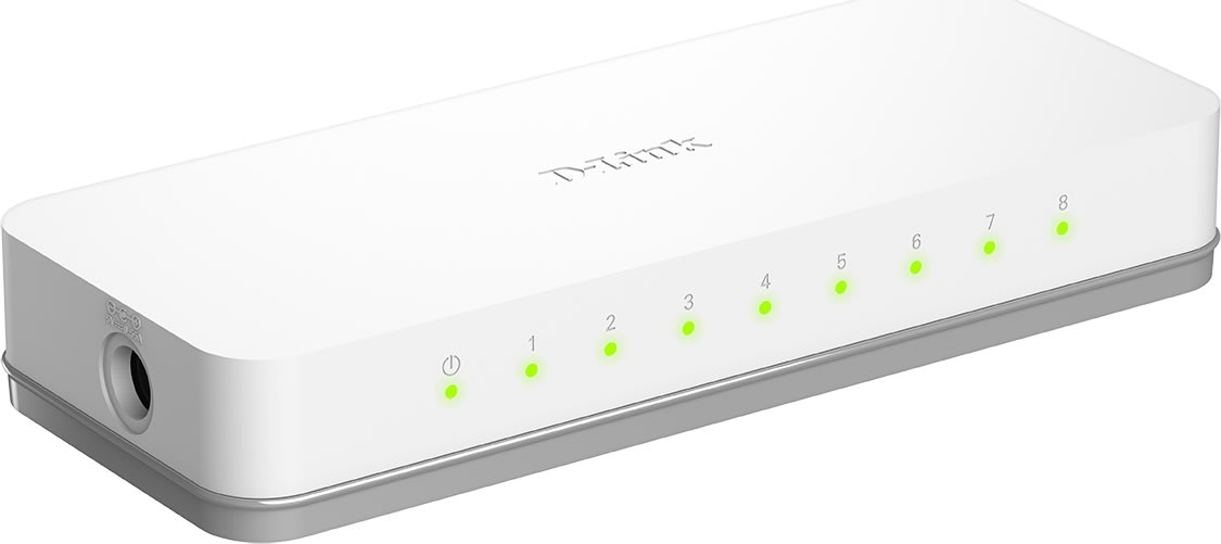 D-LINK Switch, 8-Port, 10/100M