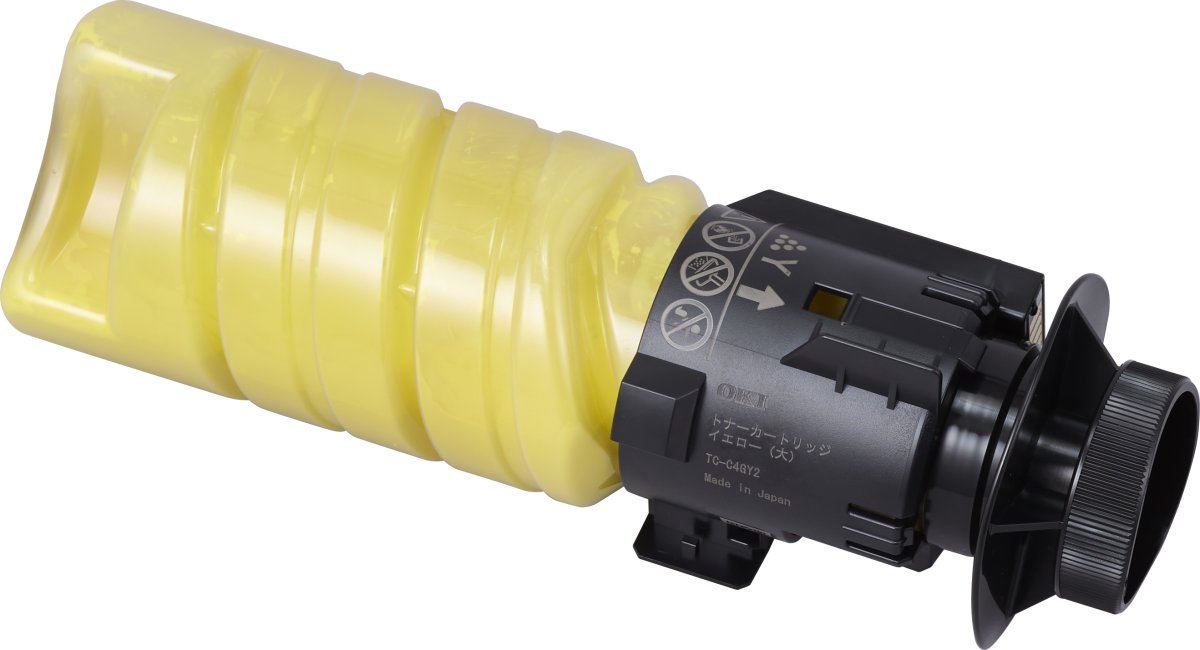 OKI MC554 lasertoner, gul, 2.000 sider