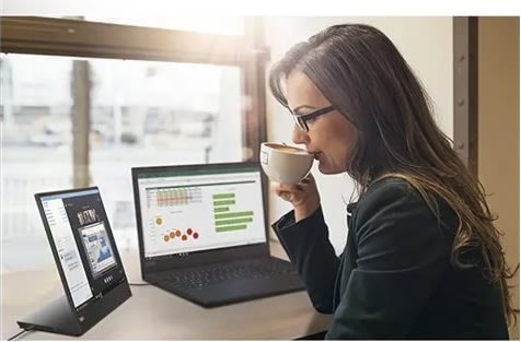 Lenovo ThinkVision M15 transportabel 15,6" skærm