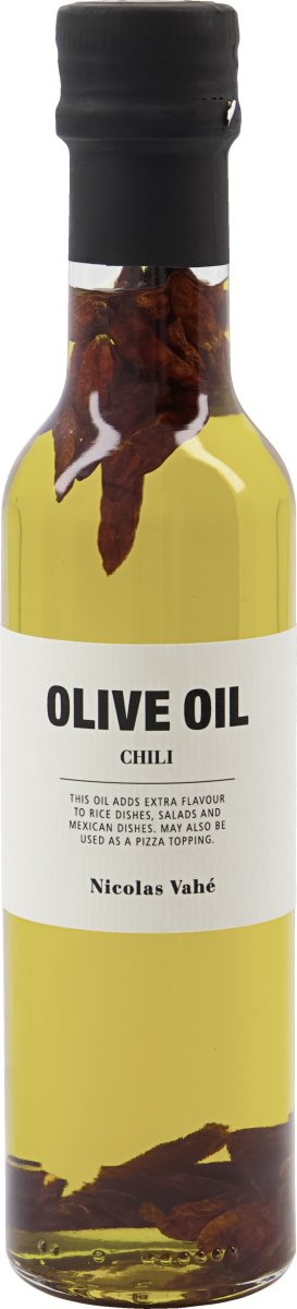 Nicolas Vahé Olivenolie m. Chili, 25 cl