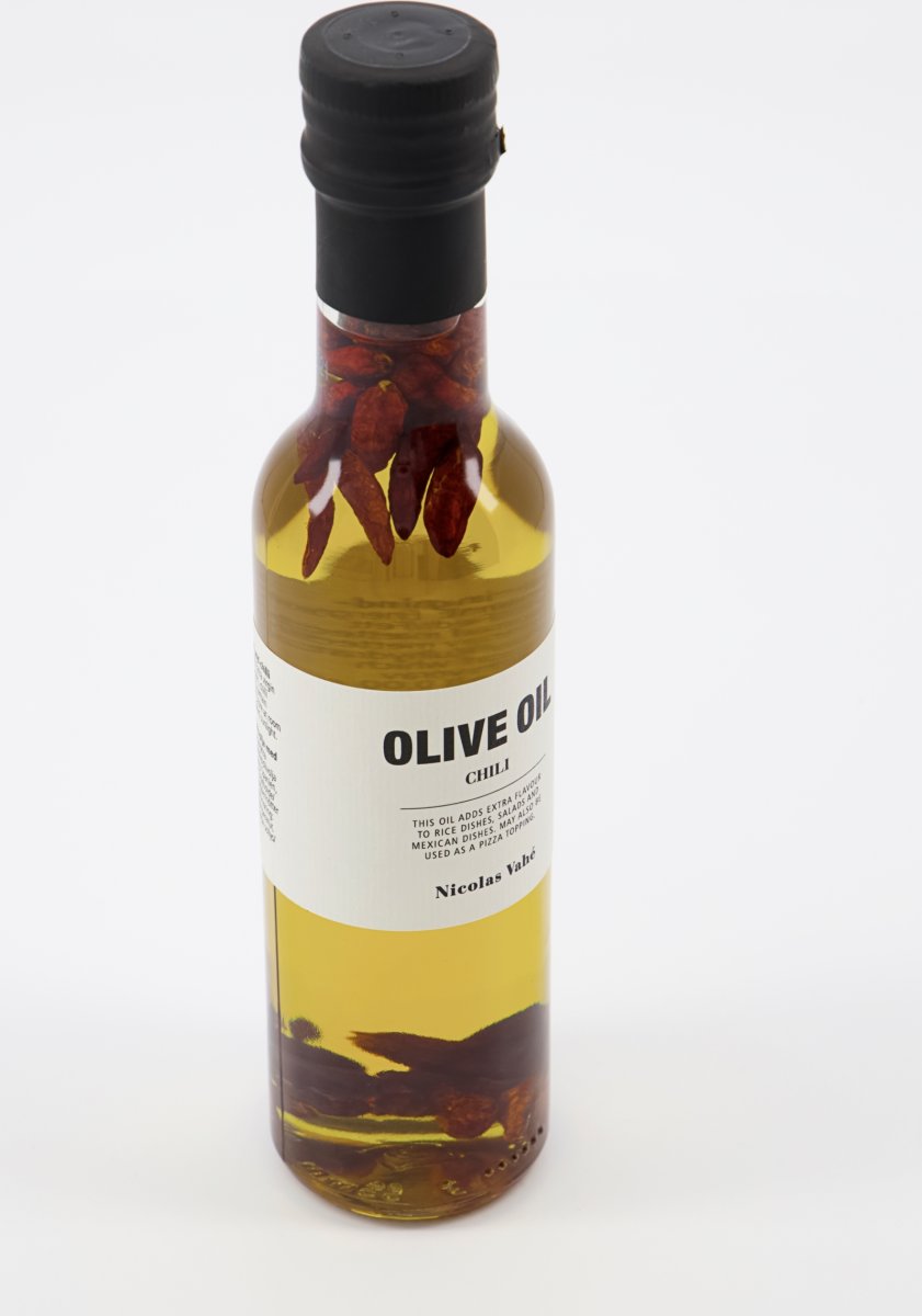 Nicolas Vahé Olivenolie m. Chili, 25 cl
