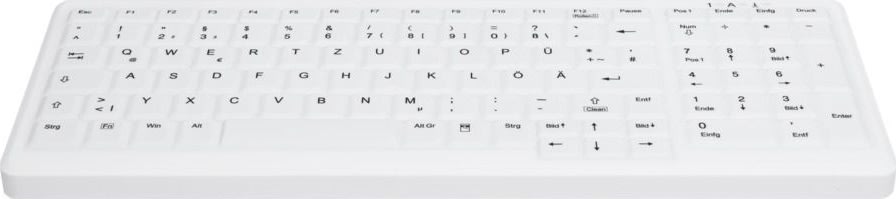 Contour Active Key - Medical Keyboard, Hvid