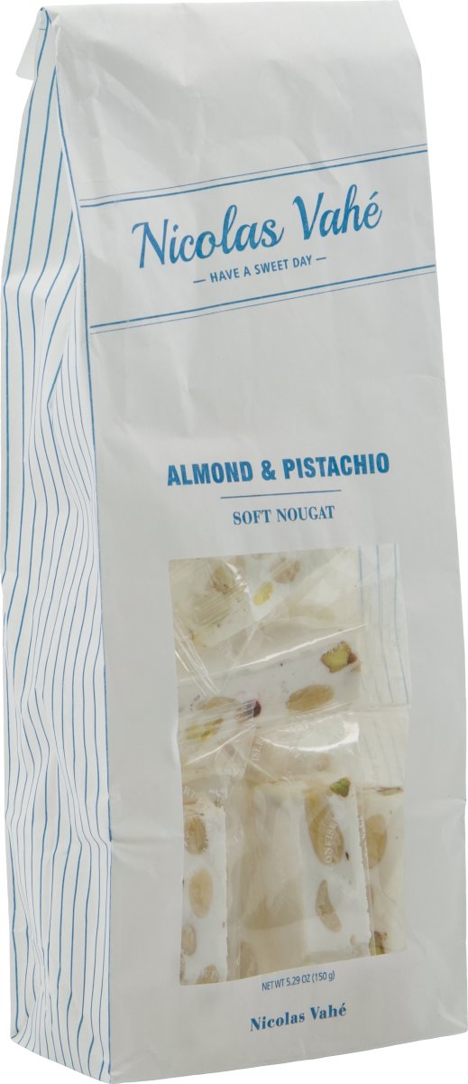 Nicolas Vahé Soft Nougat m. mandel & pistacie 150g