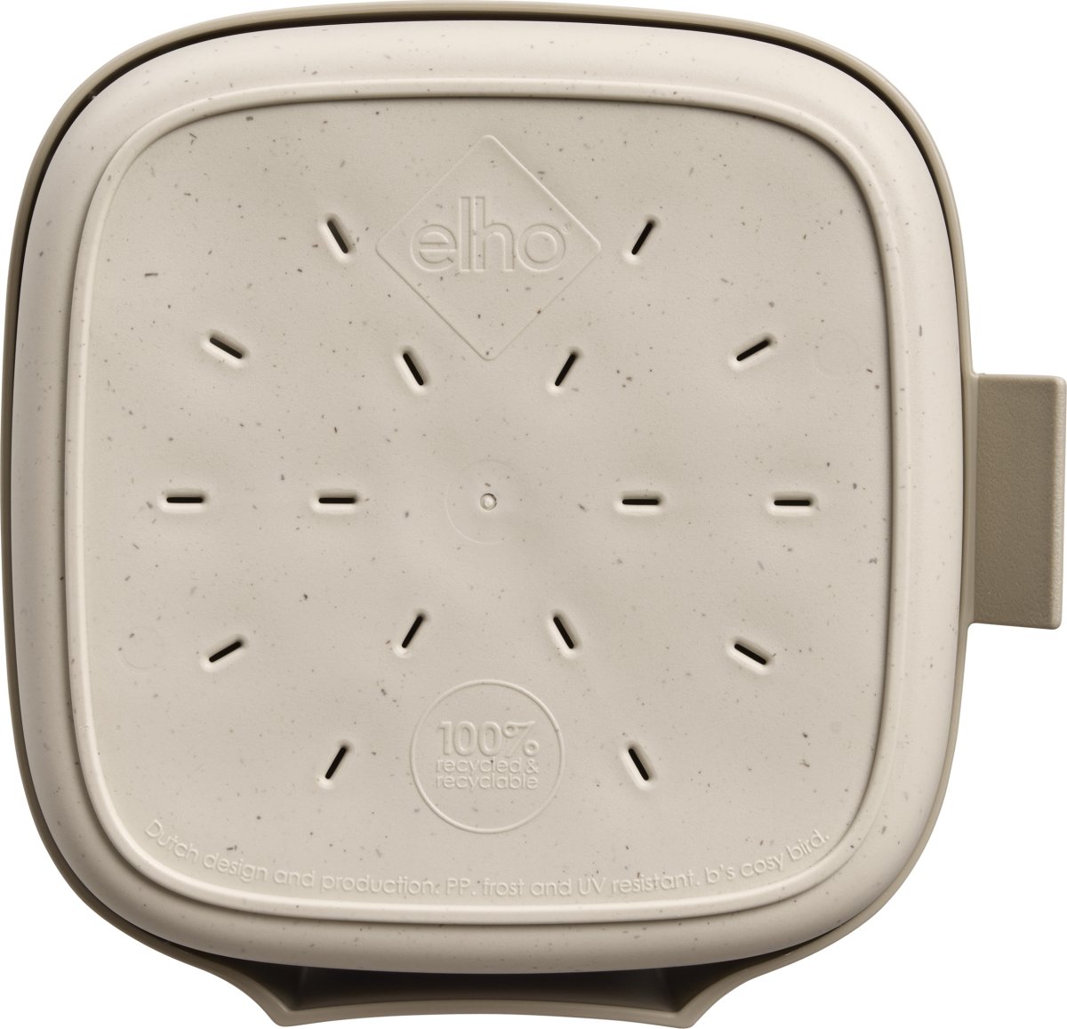 Elho Cosy Fuglehus, 18 cm, mushroom beige