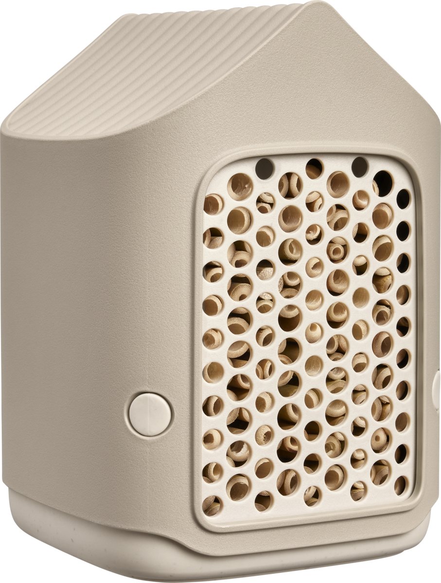 Elho Cosy Insekthotel, 18 cm, mushroom beige