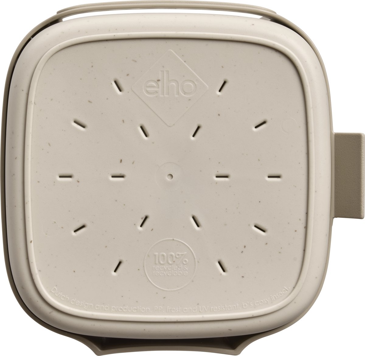 Elho Cosy Insekthotel, 18 cm, mushroom beige