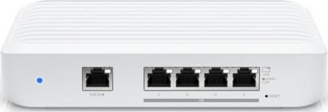 Ubiquiti 5-ports 10GbE switch, 4× 10G RJ45, PoE+