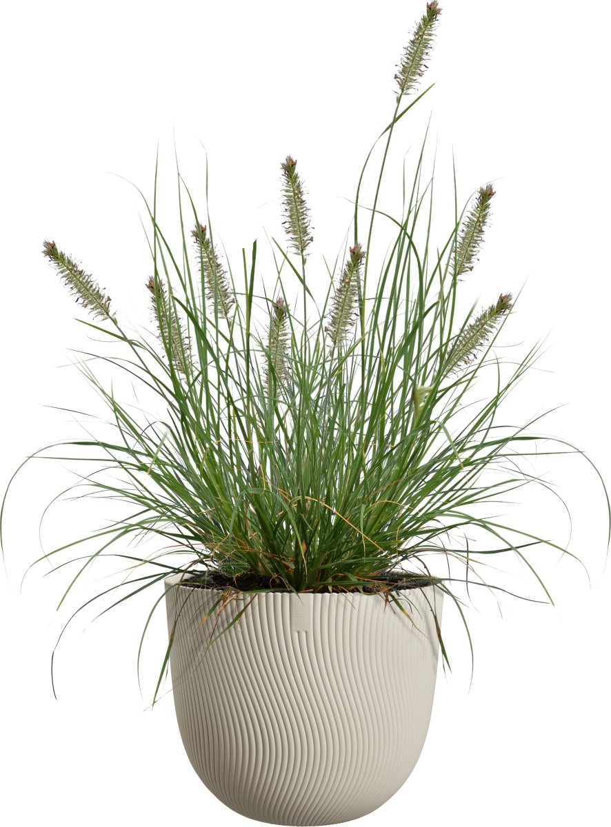 Elho Sereh Blomsterkrukke, 25 cm, mushroom beige