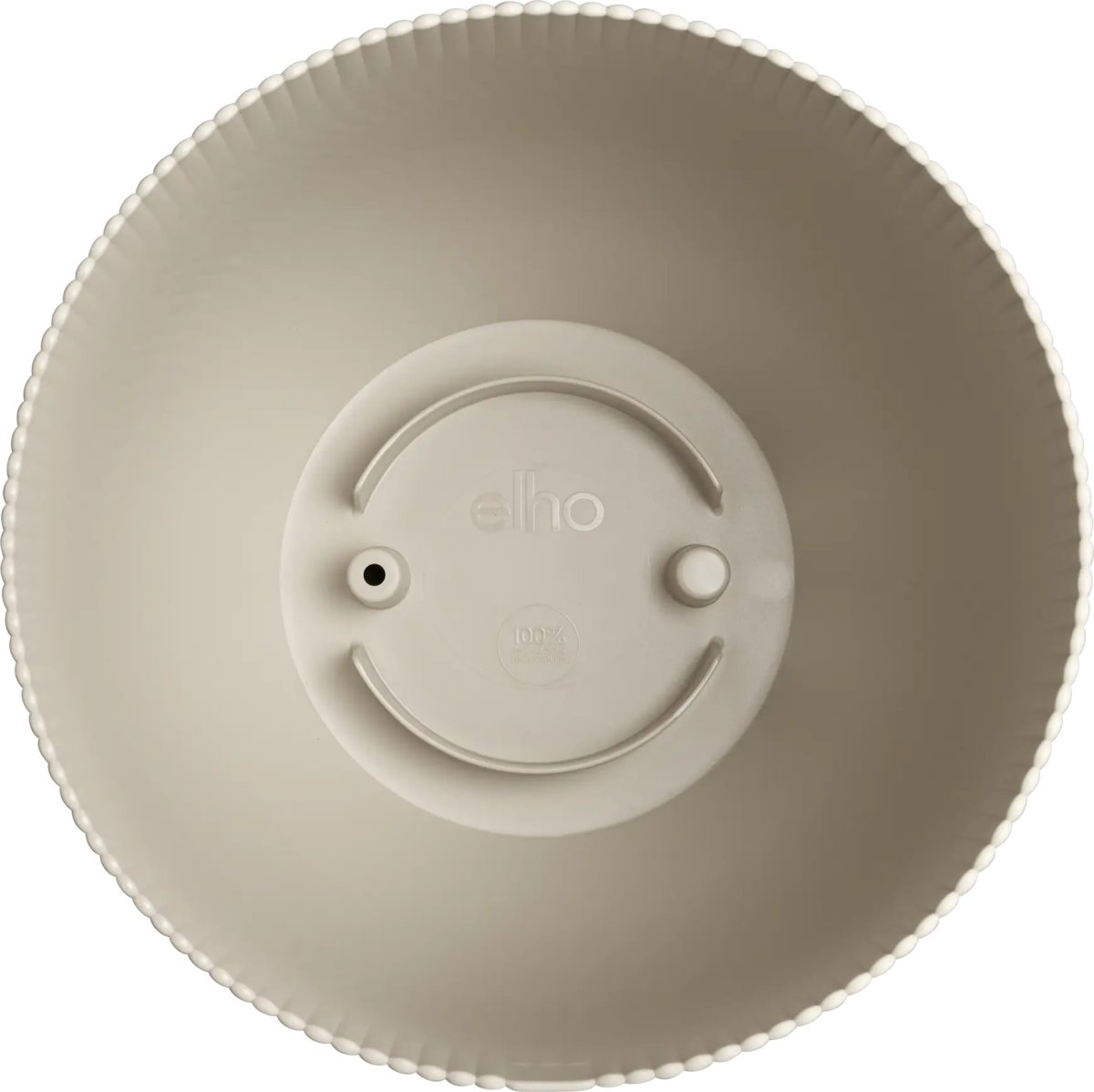 Elho Sereh Blomsterkrukke, 25 cm, mushroom beige