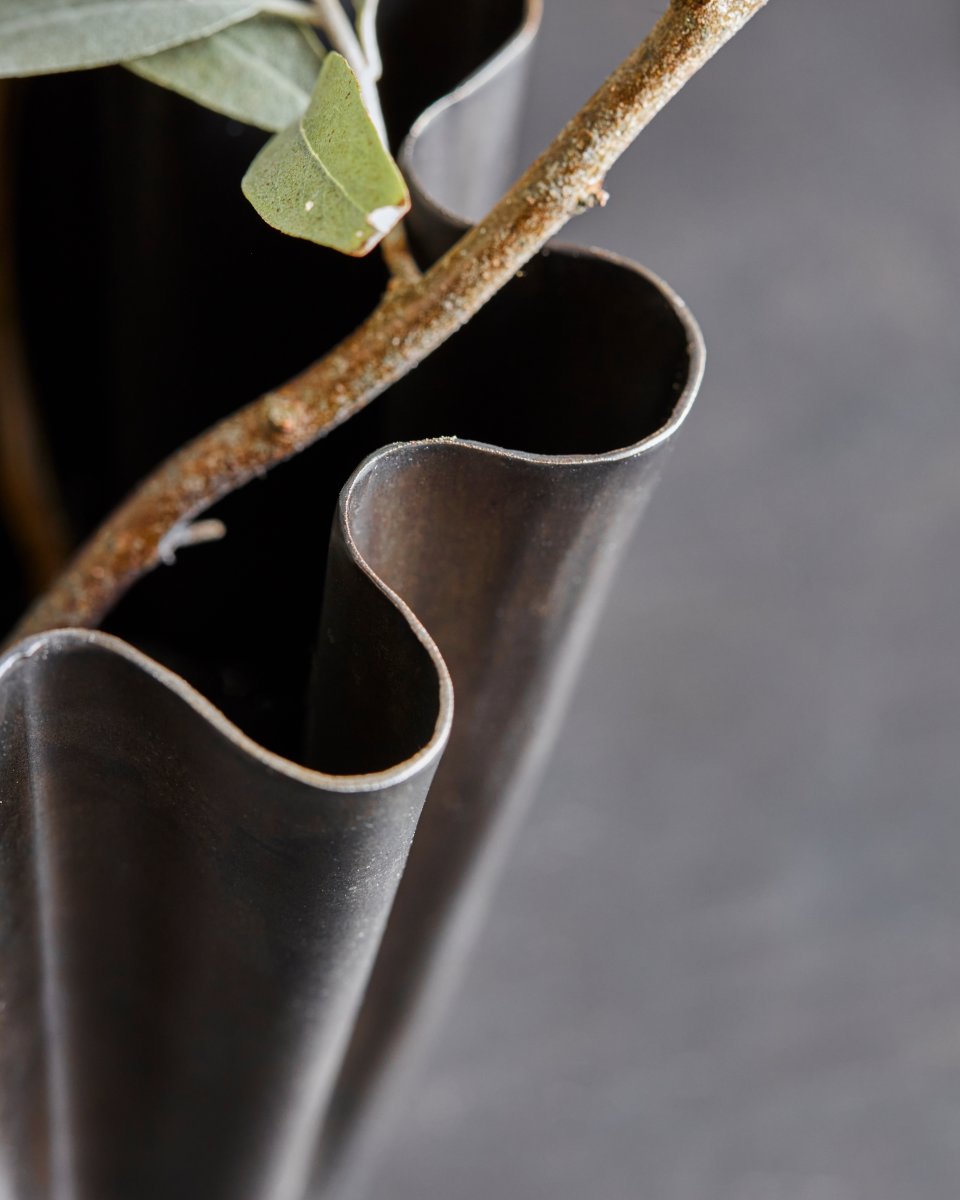 House Doctor Flood Vase H13 cm, antik brun