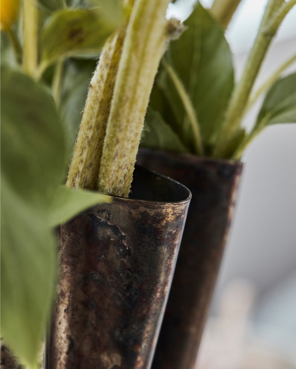 House Doctor Flood Vase H33 cm, antik brun