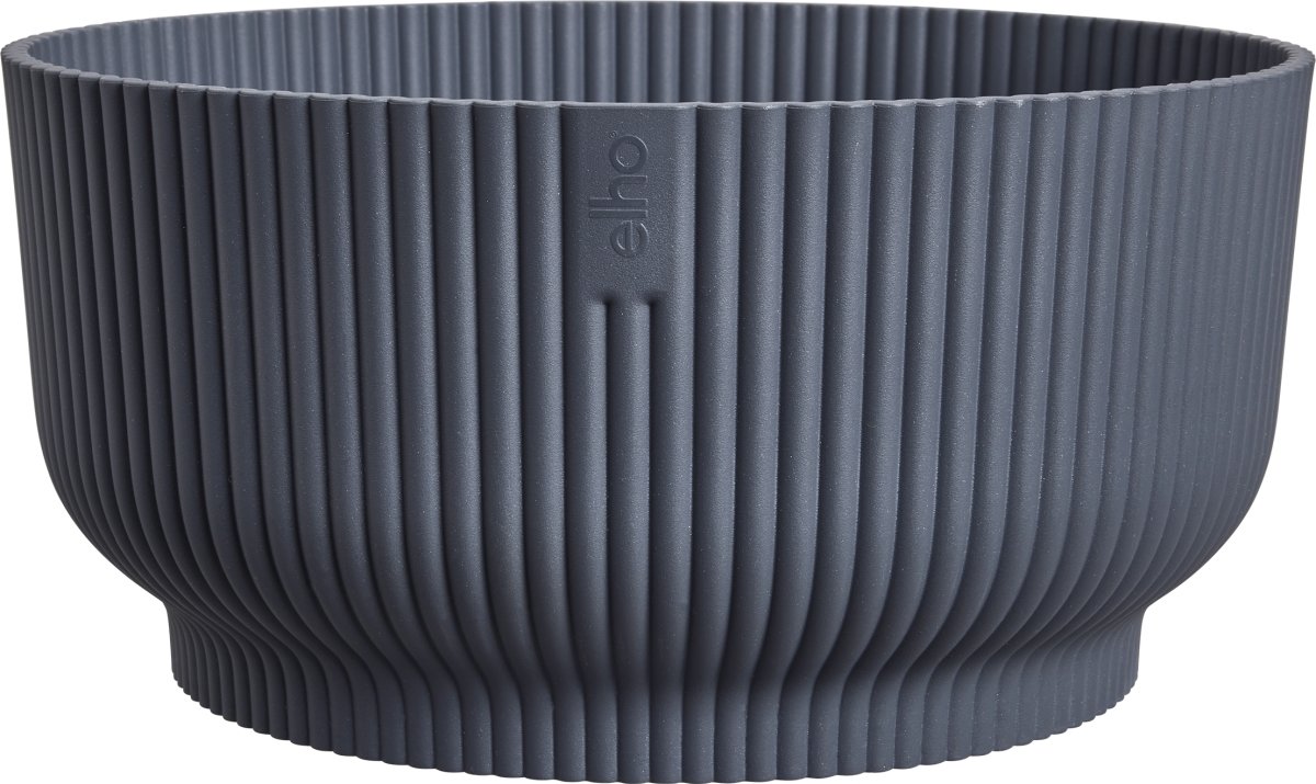 Elho Vibes Bowl Blomsterkrukke, 25 cm, anthracite