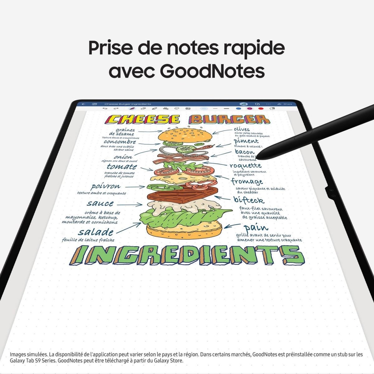 Samsung Galaxy Tablet, S9 Sm-X710N 128 Gb