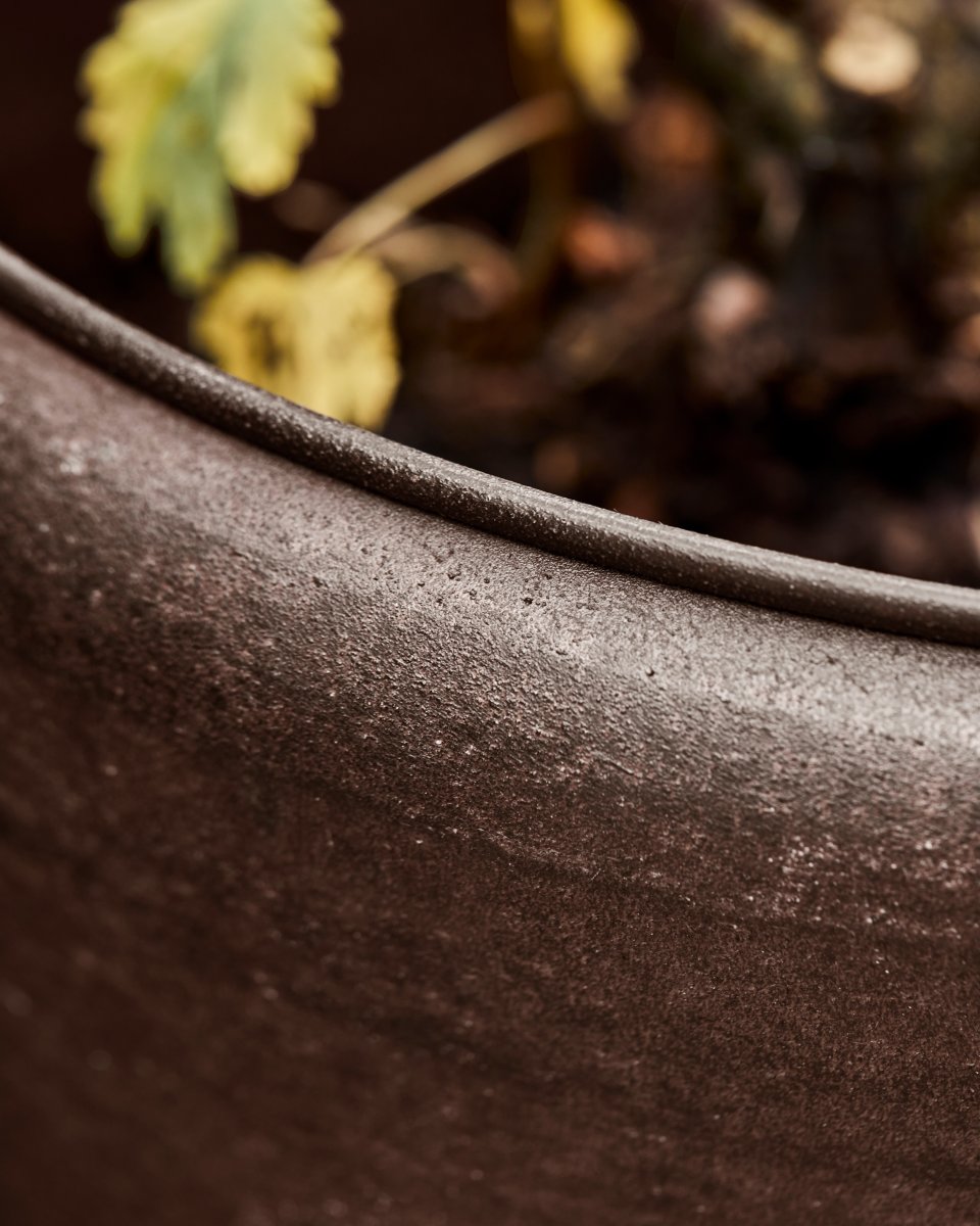 House Doctor Funnel Urtepotter, antik brun, 3 stk