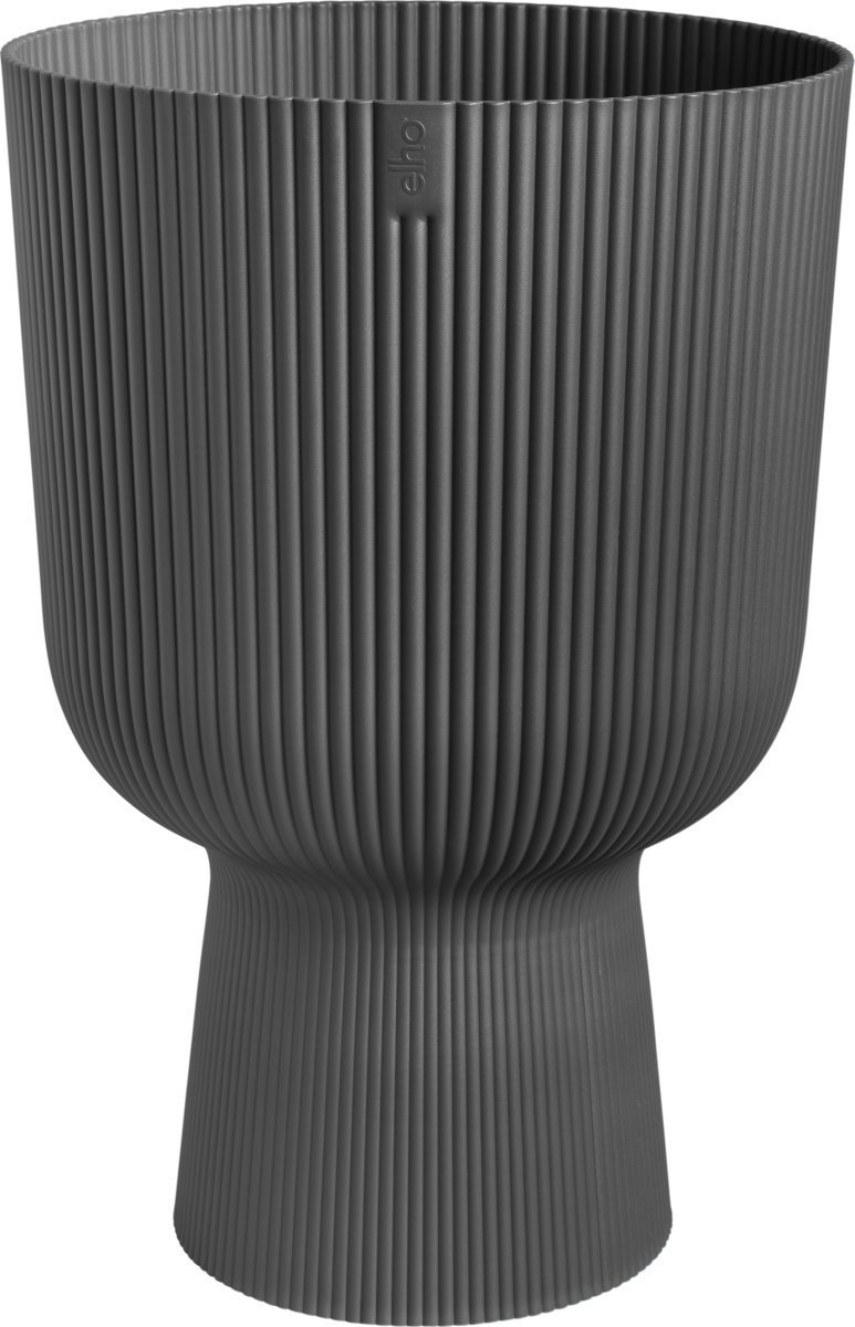 Elho Vibes Coupe Blomsterkrukke, 14cm, anthracite