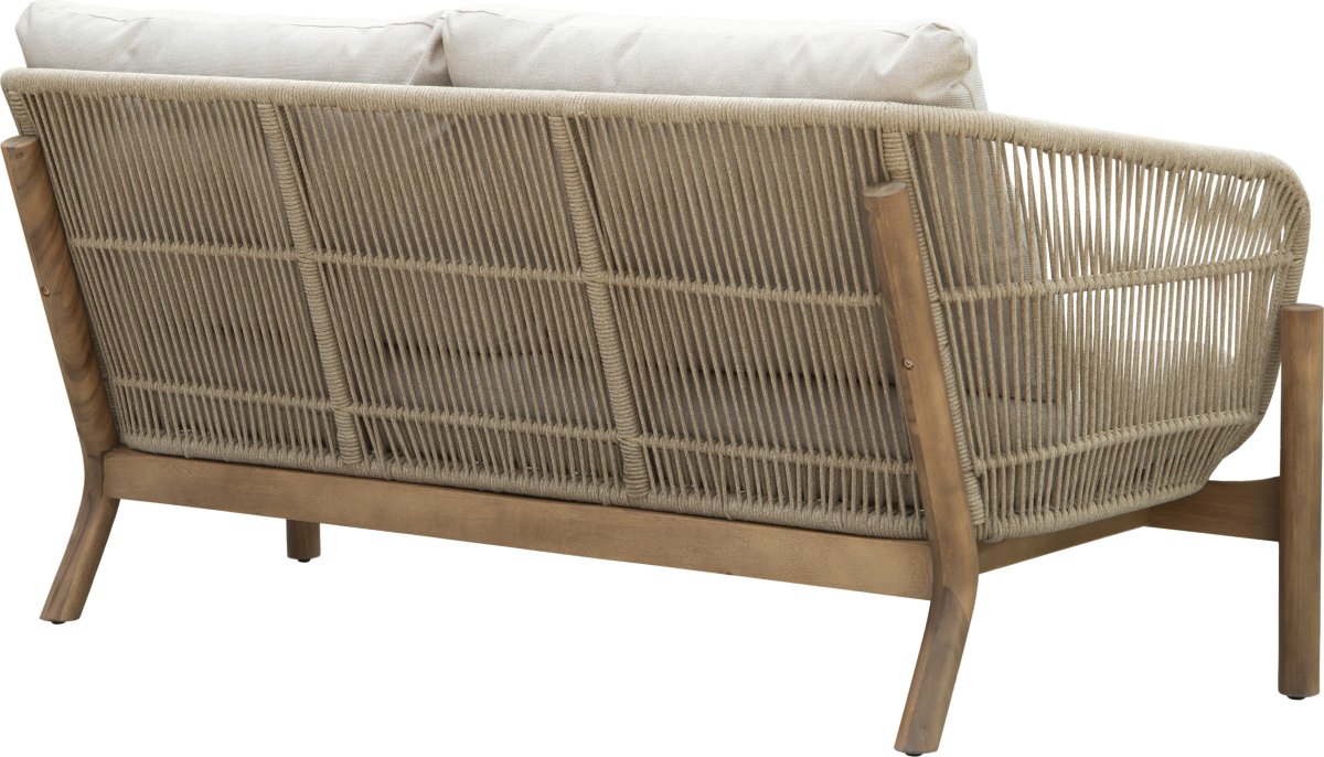 Bali Loungesæt 4 pers. med hynder, akacietræ/natur