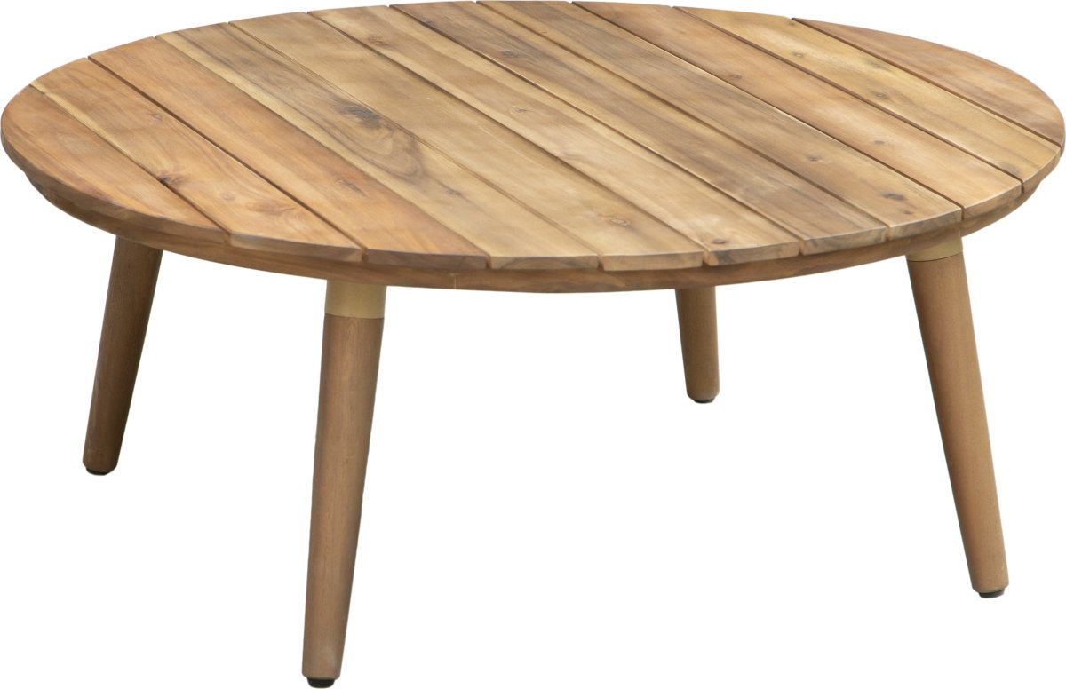 Fiji Loungesæt 4 pers. med hynder, akacietræ/natur