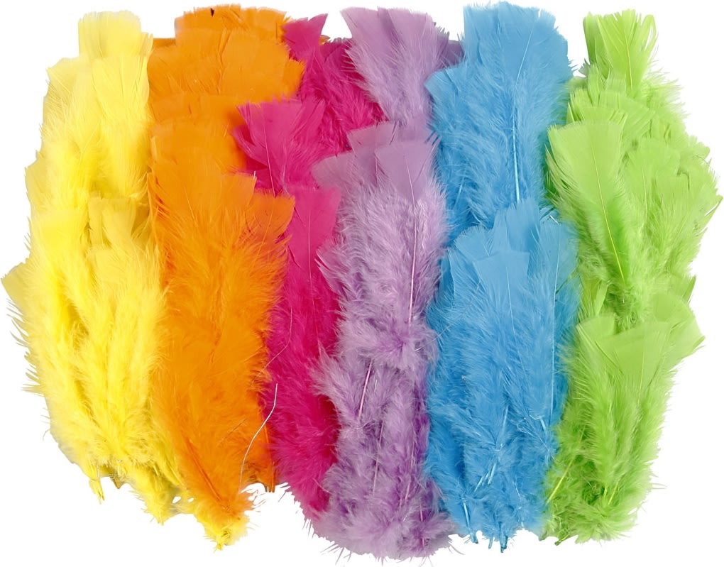 Pyntedun | 11-17 cm | 144 bundter | Ass. Farver