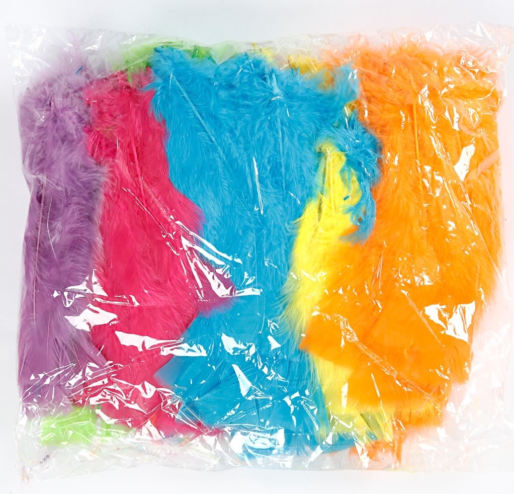 Pyntedun | 11-17 cm | 144 bundter | Ass. Farver