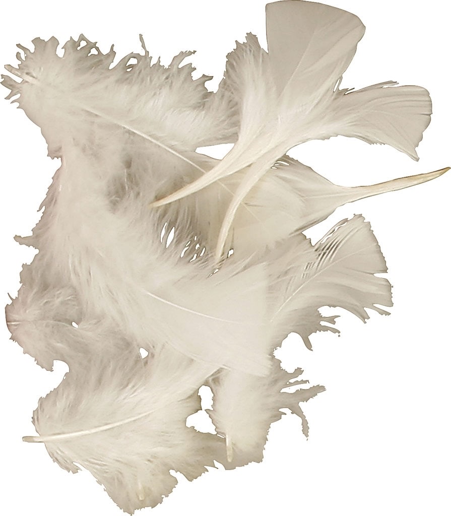 Pyntedun | 7-8 cm | 500 g | Hvid