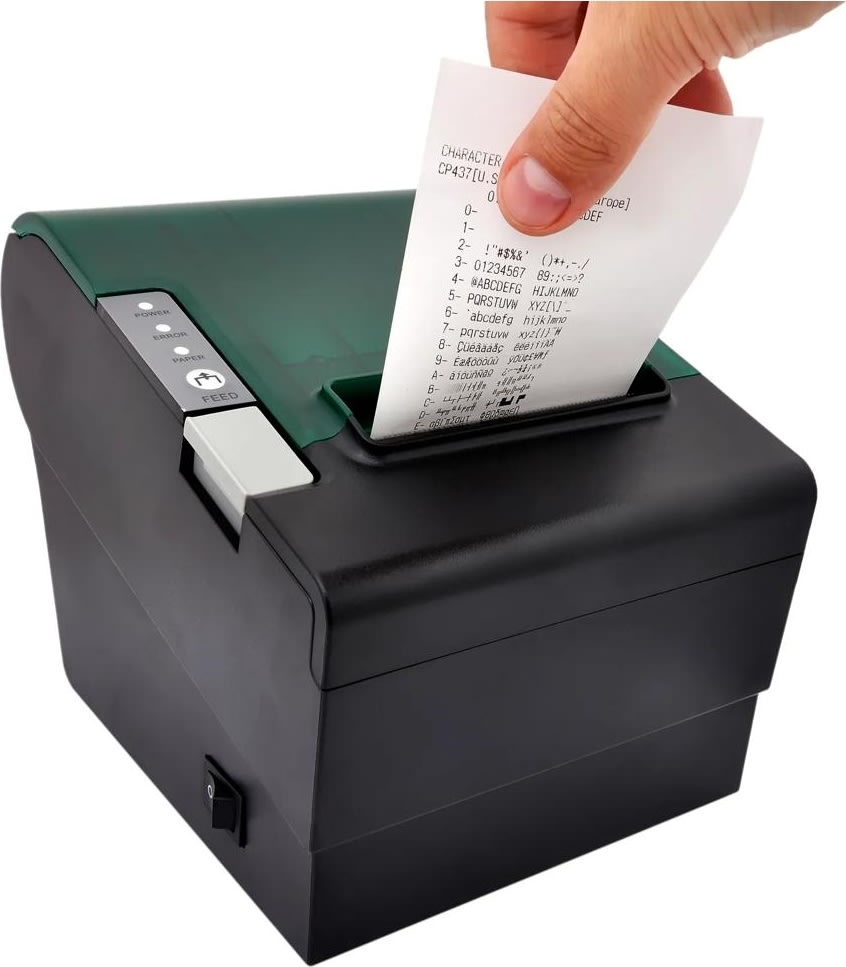 Clairefontaine Termorulle, kasseapp, 80x80mm, 10rl