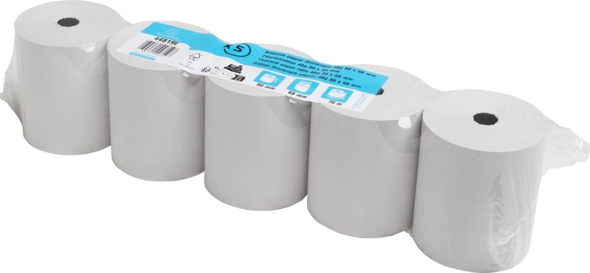 Clairefontaine Termorulle, kasseapp, 80x68mm, 10rl