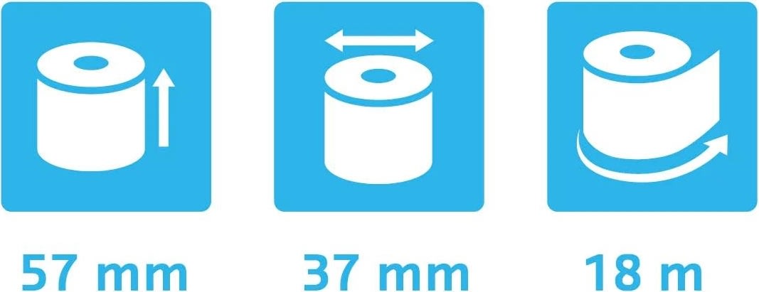 Clairefontaine Termorulle, kreditk., 57x37mm, 10rl