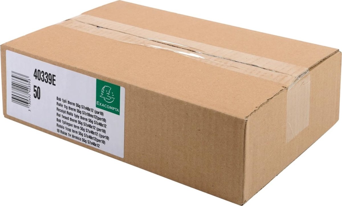 Clairefontaine Termorulle, kreditk., 57x40mm, 10rl