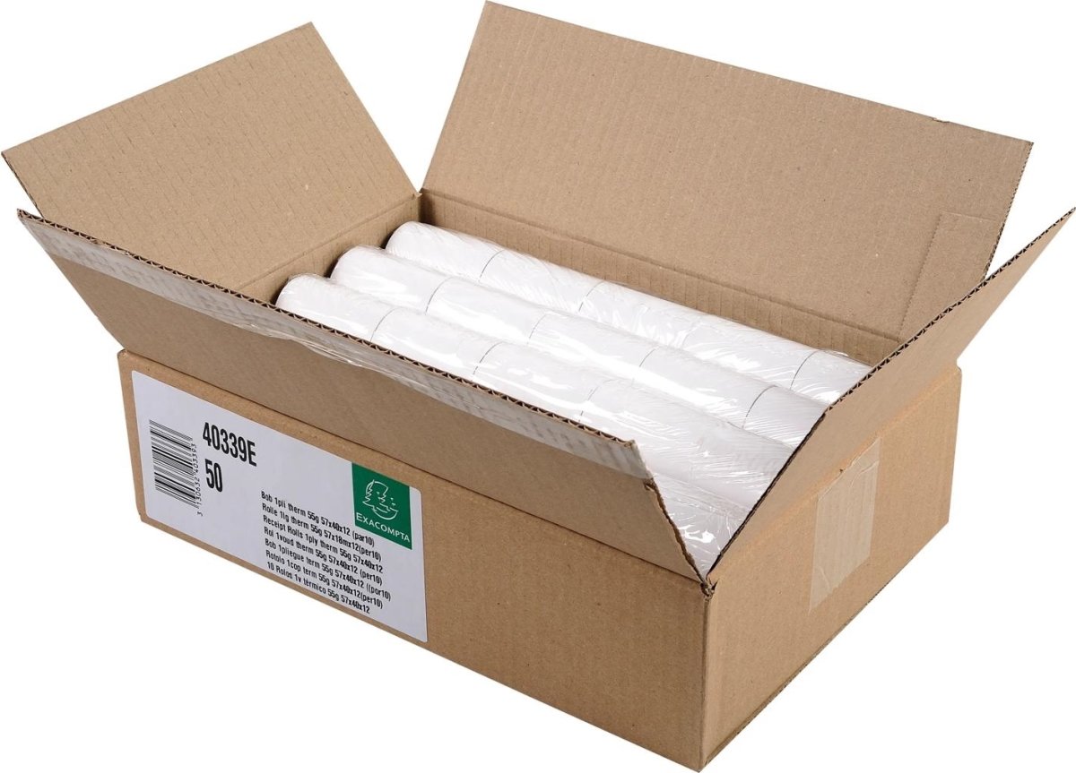 Clairefontaine Termorulle, kreditk., 57x40mm, 10rl