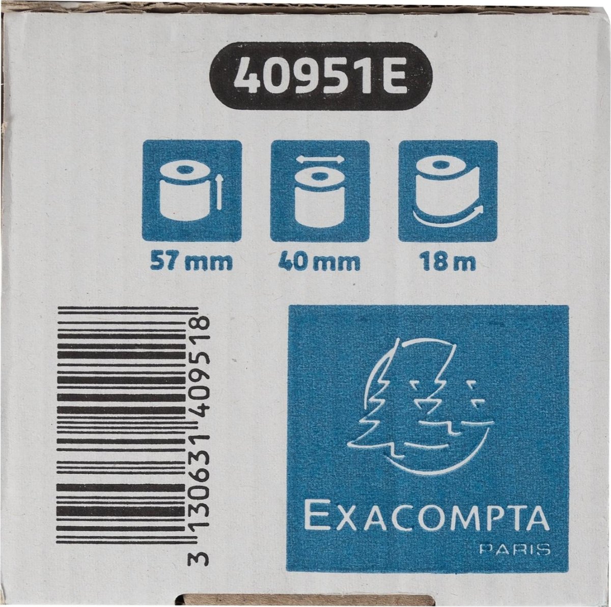 Clairefontaine Termorulle, kreditk., 57x40mm, 20rl