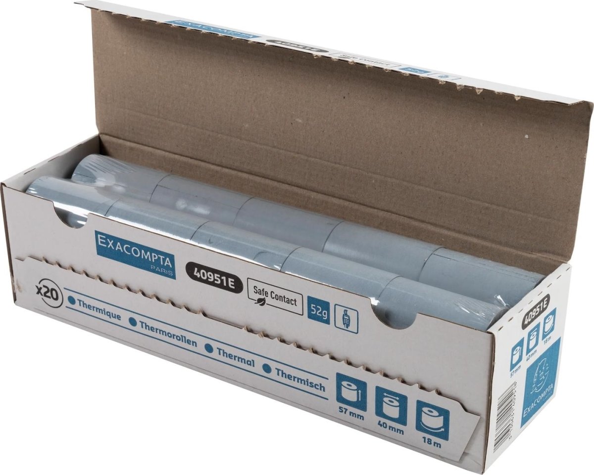 Clairefontaine Termorulle, kreditk., 57x40mm, 20rl