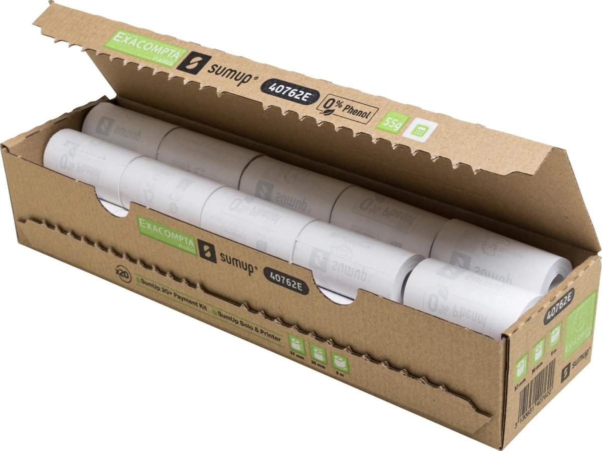 Clairefontaine Termorulle, SumUp, 57x30mm, 20rl