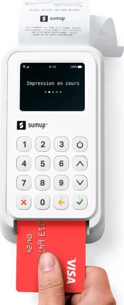 Clairefontaine Termorulle, SumUp, 57x30mm, 20rl