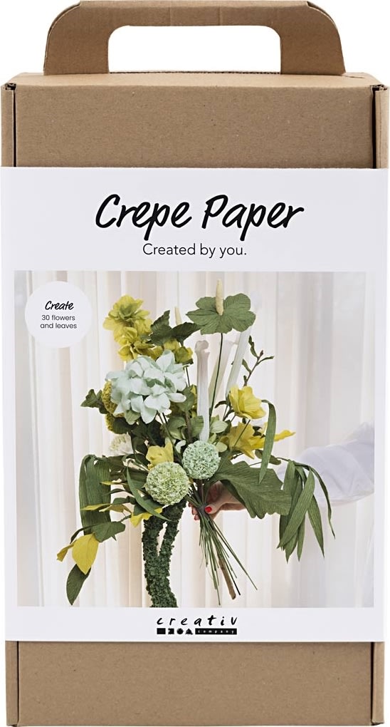 Maxi DIY Kit Crepepapir | Blomsterbuket