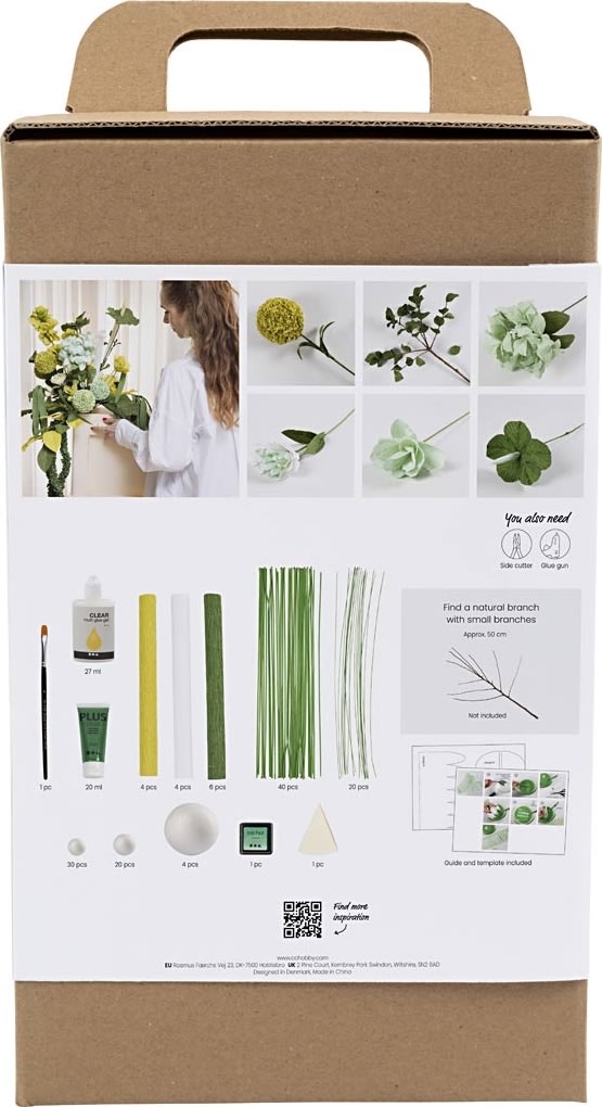 Maxi DIY Kit Crepepapir | Blomsterbuket