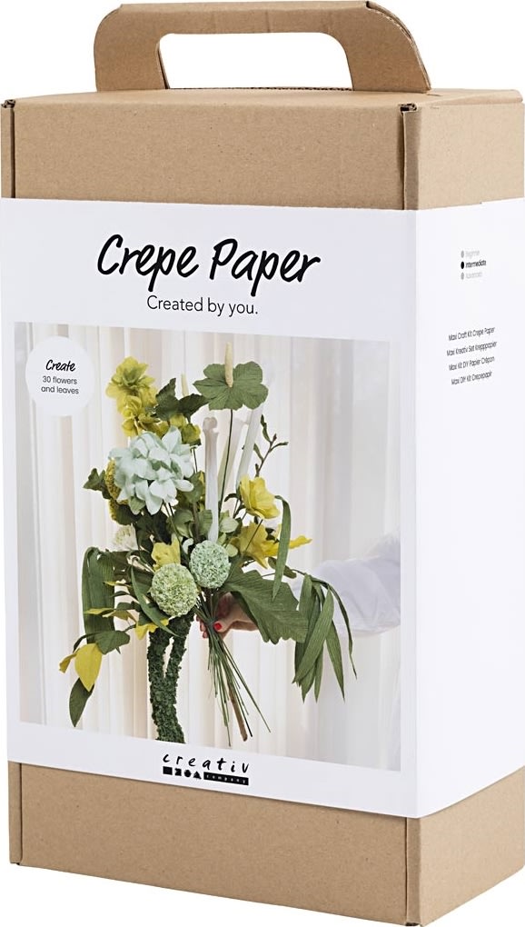 Maxi DIY Kit Crepepapir | Blomsterbuket