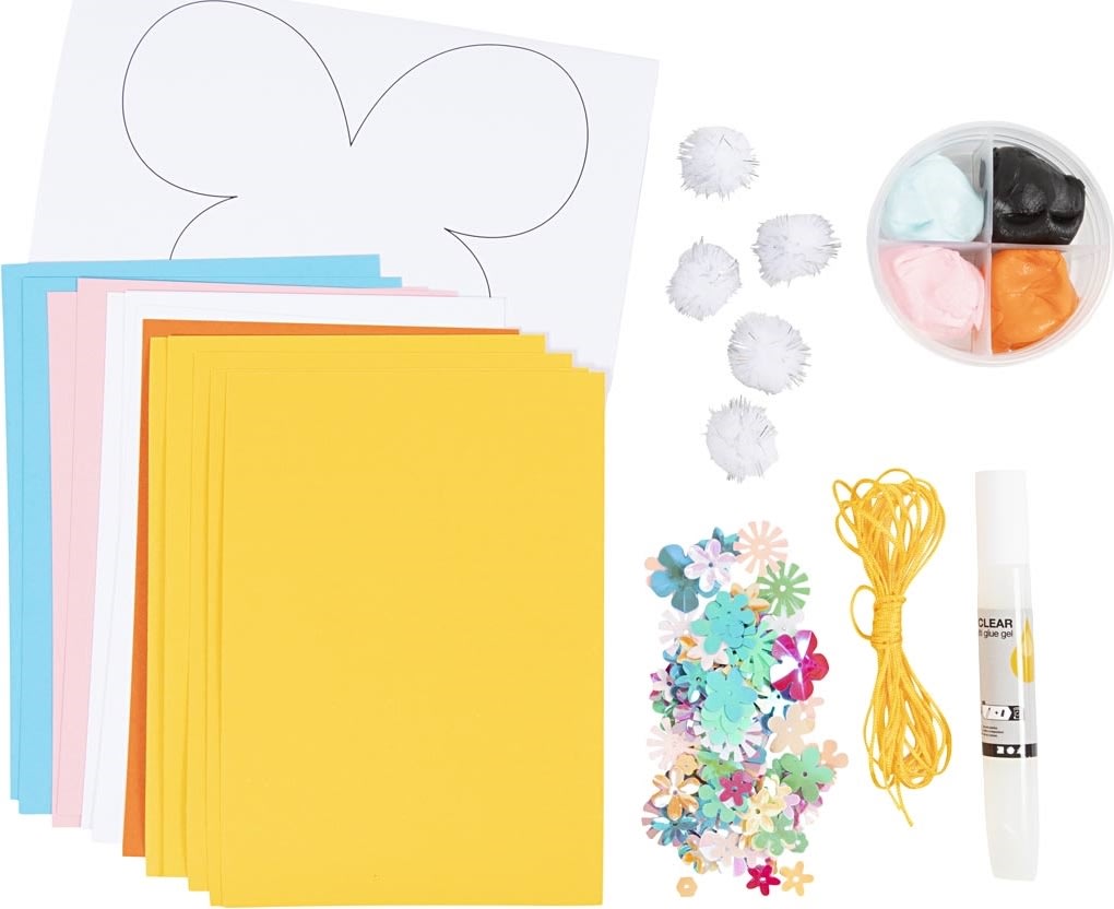 Mini DIY Kit Papirpynt | Kyllinger