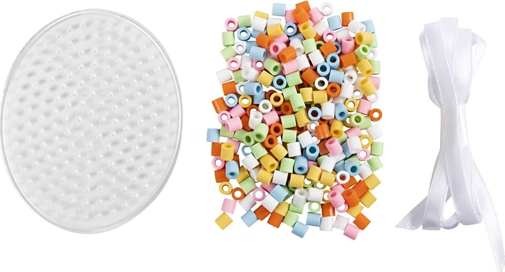 Mini DIY Kit Rørperler | Æg | Ass. Farver