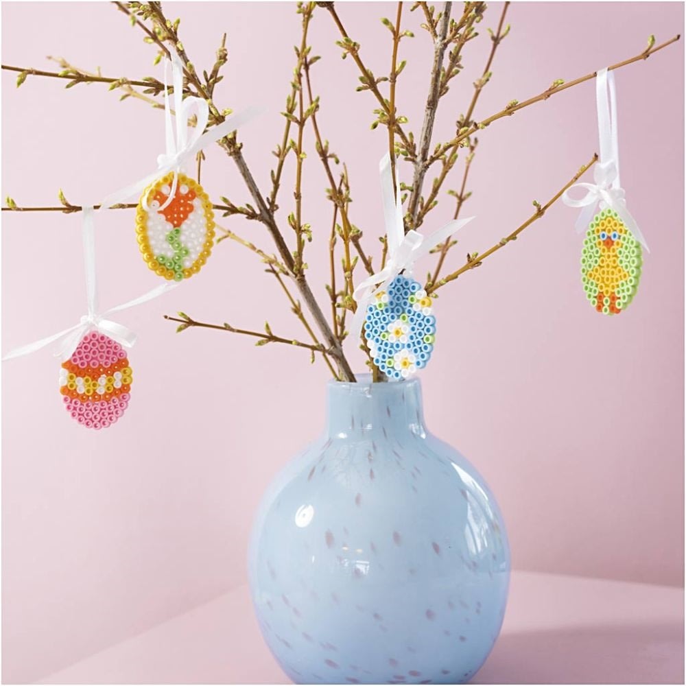 Mini DIY Kit Rørperler | Æg | Ass. Farver