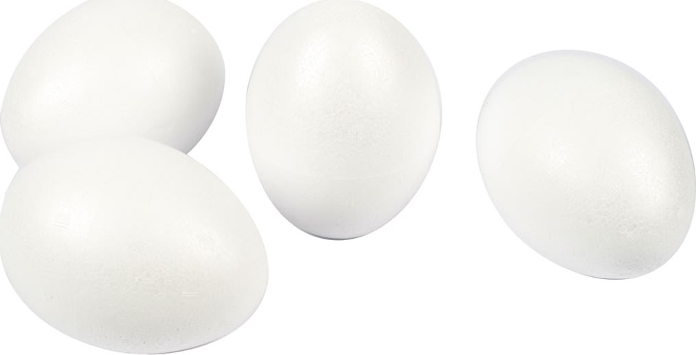 Flamingo æg | H: 10 cm | 25 stk.