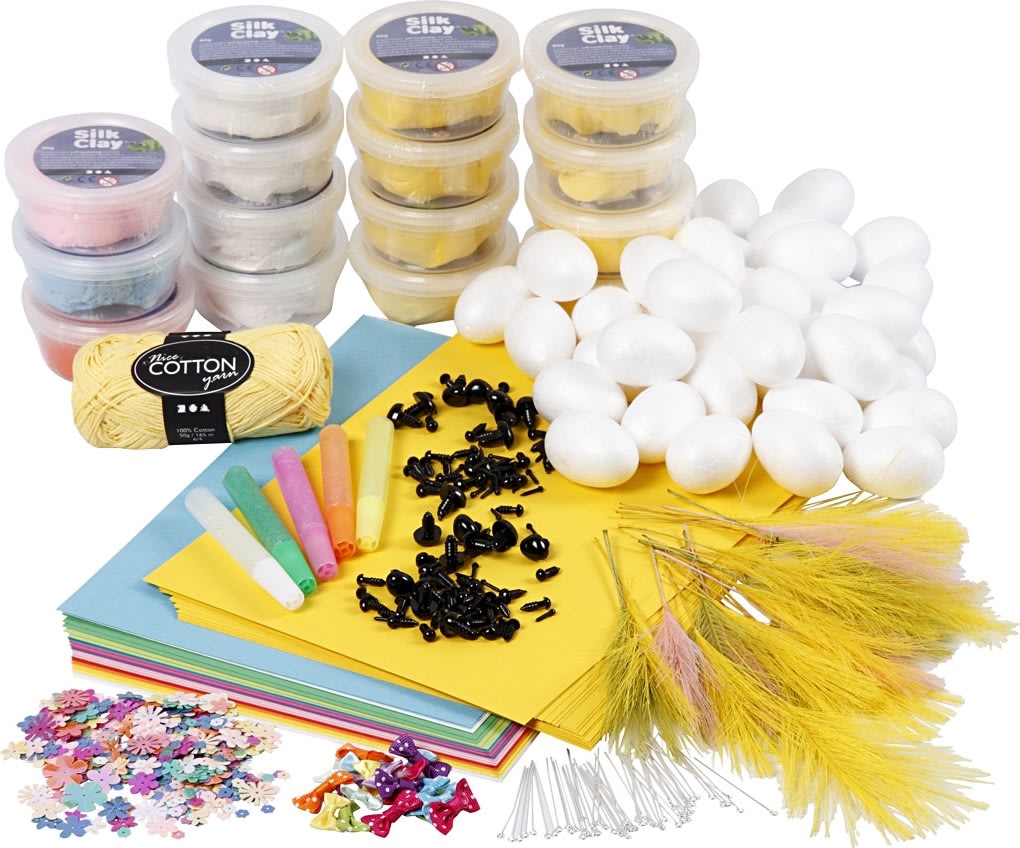 Gruppe DIY Kit Påskekyllinger