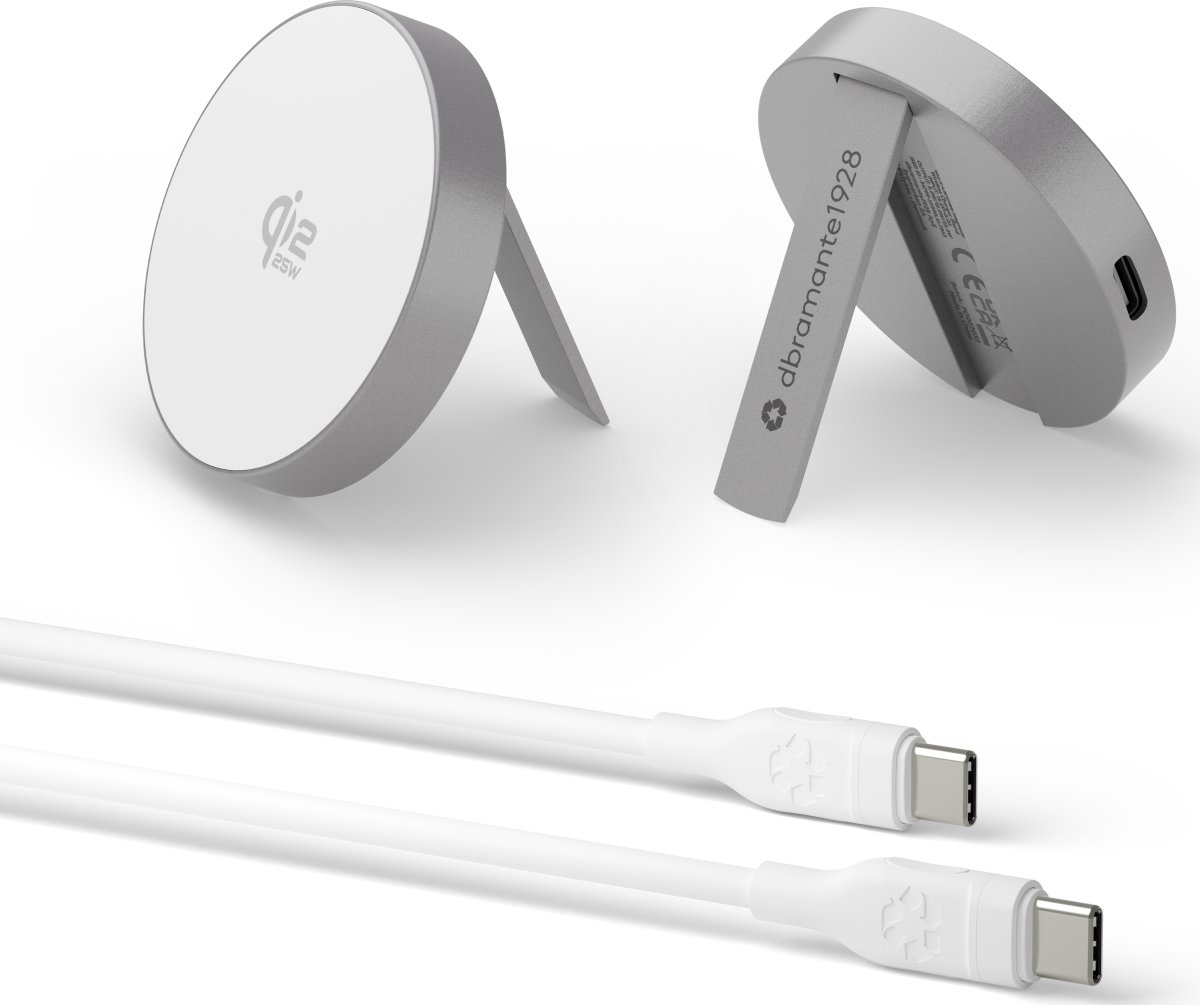 DBRAMANTE Trådløs oplader, MagSafe - Qi2 25W