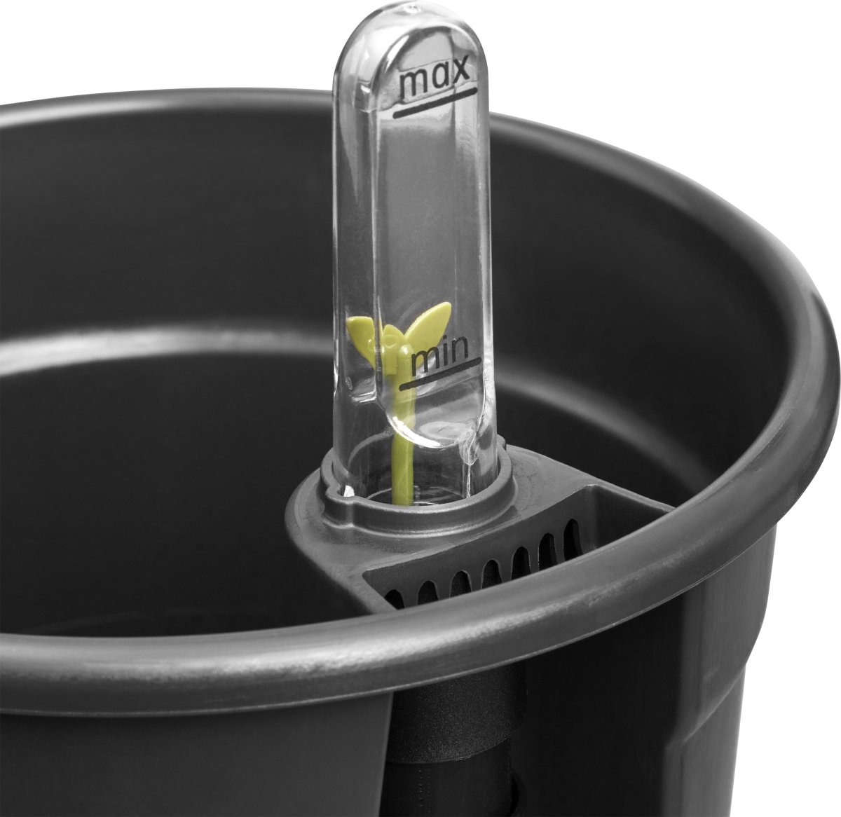 Elho Selvvandingsindsats til krukker, sort, 24 cm