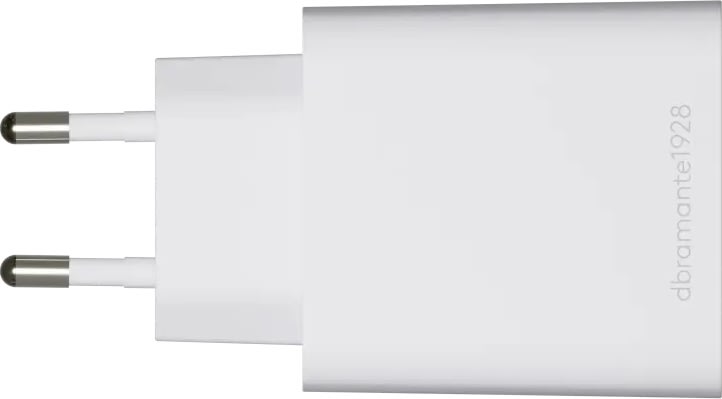 DBRAMANTE1928 Oplader - 2xUSB-C 45W - Hvid