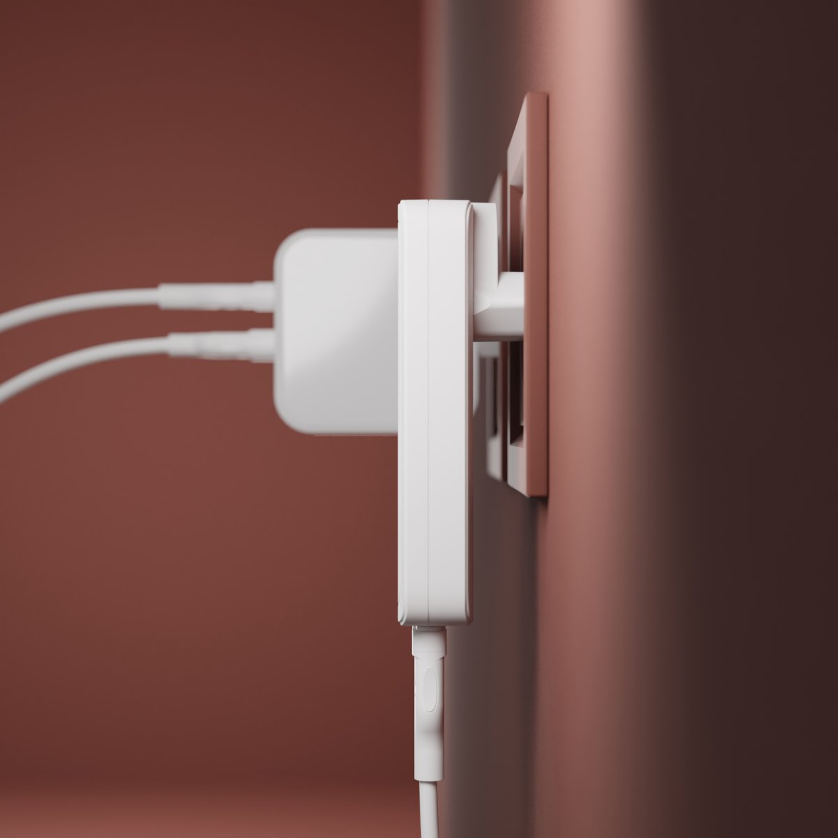 DBRAMANTE1928 Vægoplader - USB-C 65W+30W-A