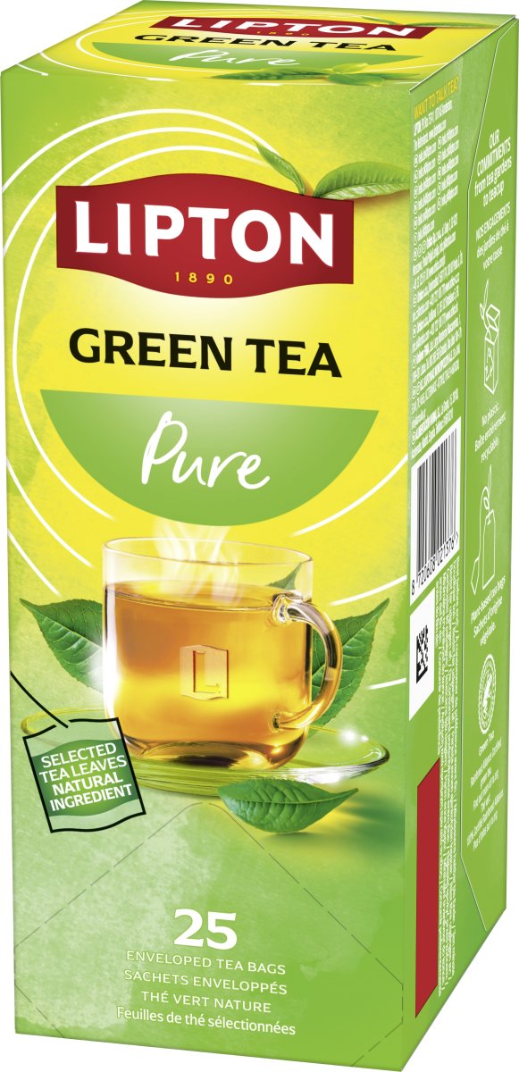 Lipton Grøn te, 25 breve