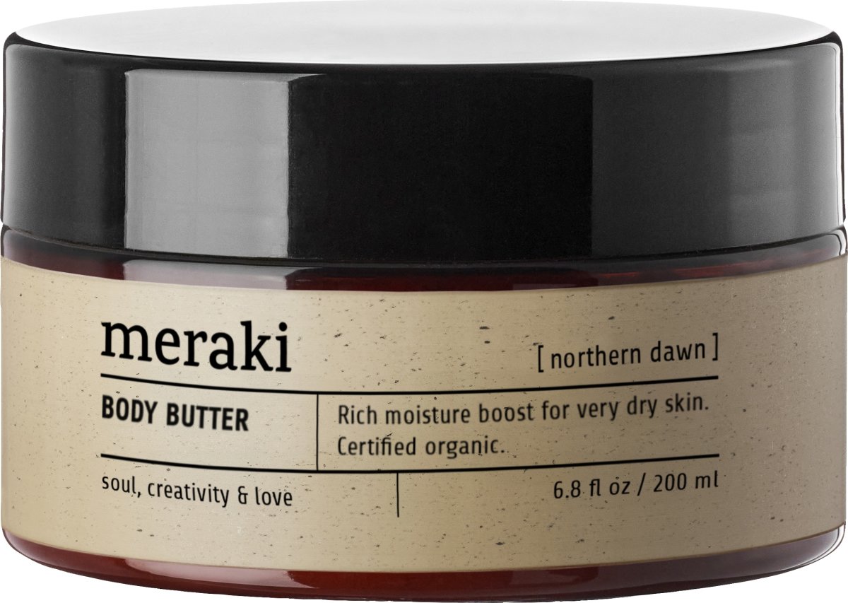 Meraki Body Butter, Northern Dawn, 200 ml
