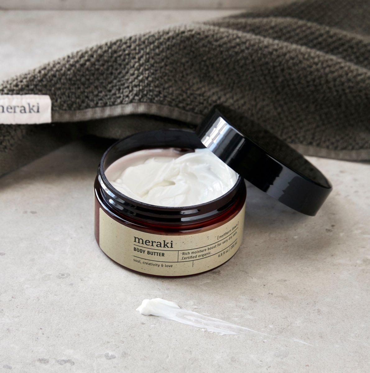 Meraki Body Butter, Northern Dawn, 200 ml